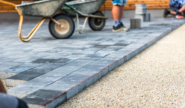 Cobblestone Driveway Installation in Lisbon, OH